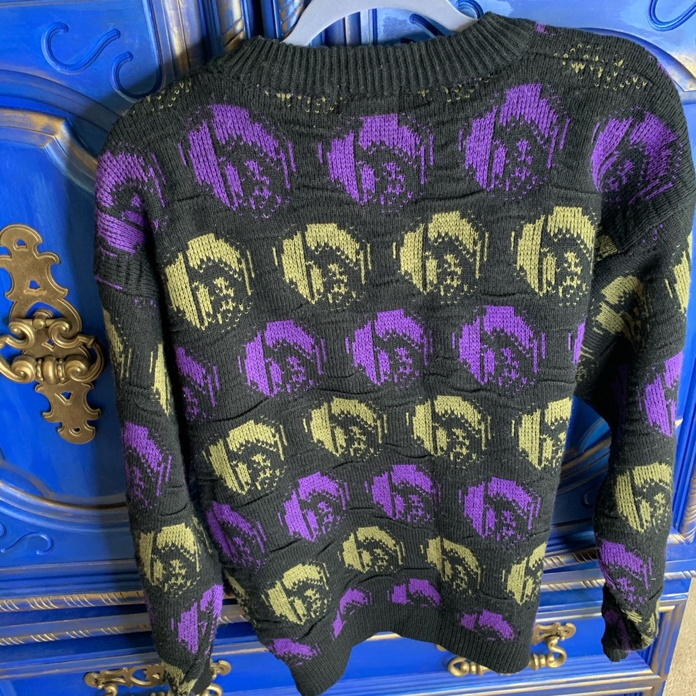 Vintage Ceto Uomo Mens Cardigan Sweater Small - Picture 4 of 4